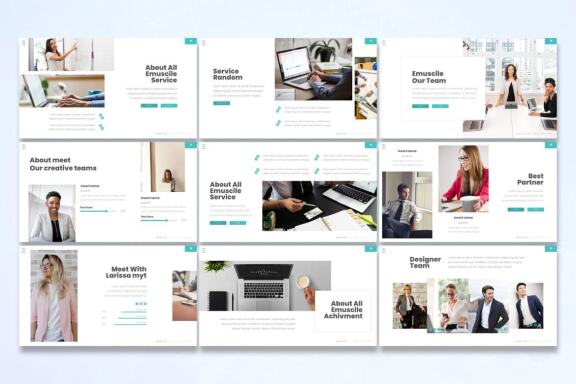 Muscile - Google Slides Template