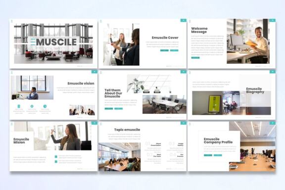 Muscile - Google Slides Template