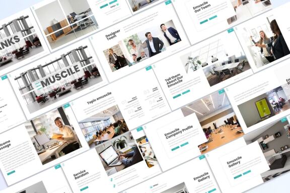 Muscile - Google Slides Template
