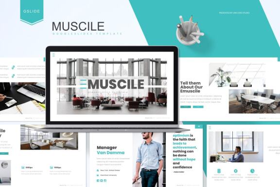 Muscile - Google Slides Template
