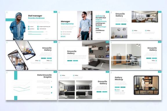 Muscile - Google Slides Template