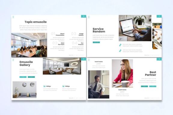 Muscile - Google Slides Template