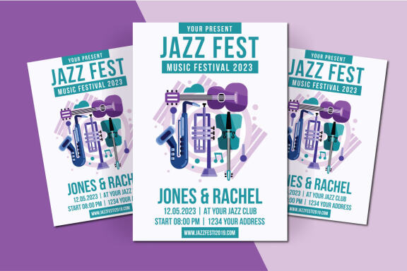 Jazz Fest Flyer Template