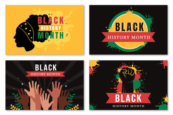 17 Black History Month Illustration