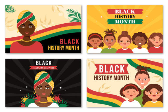 17 Black History Month Illustration