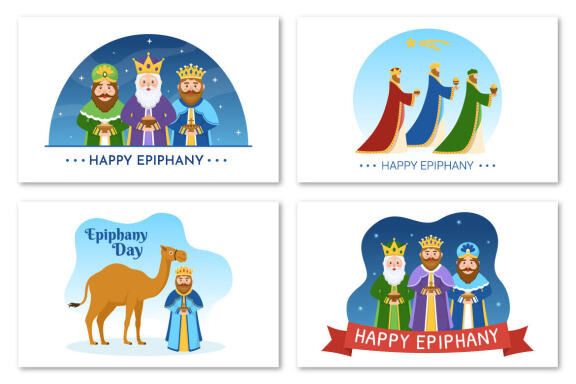 11 Happy Epiphany Day Illustration