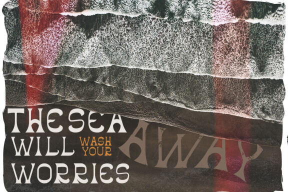 Tidal wave font