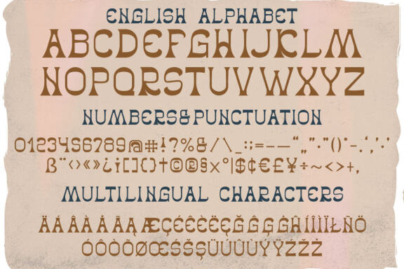 Tidal wave font