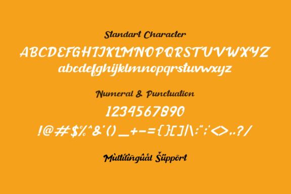 Buckey Retro Bold Script Font