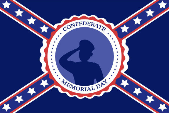 10 Confederate Memorial Day Illustration
