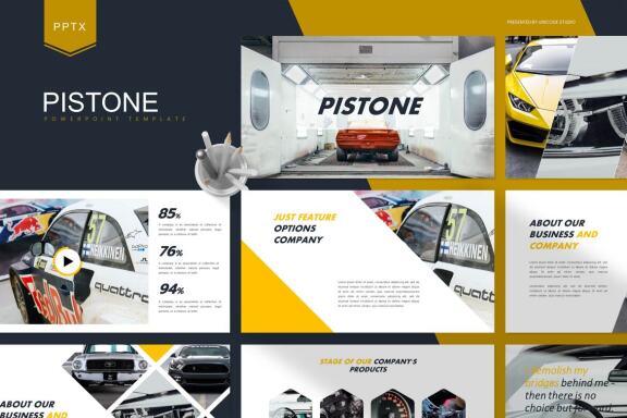 Pistone - FREE Powerpoint Template