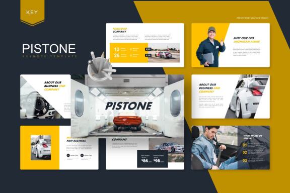 Pistone - Keynote Template