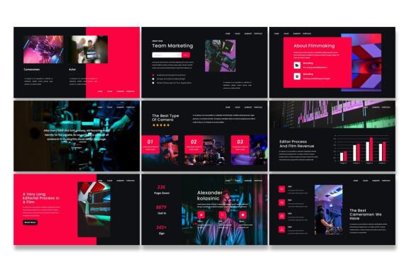 Cinematic - Google Slides Template