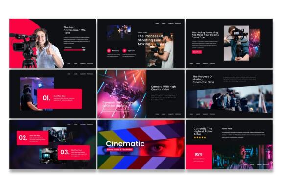 Cinematic - Google Slides Template