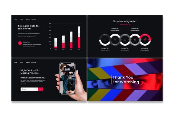 Cinematic - Google Slides Template