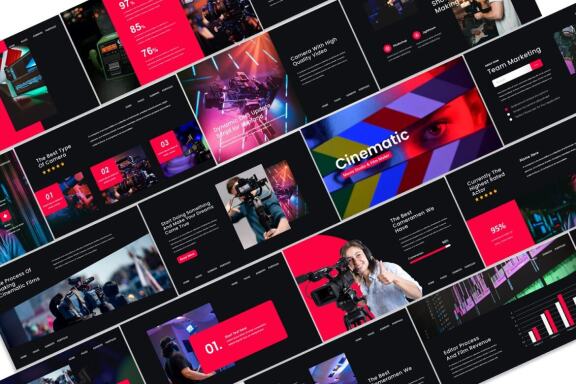 Cinematic - Google Slides Template
