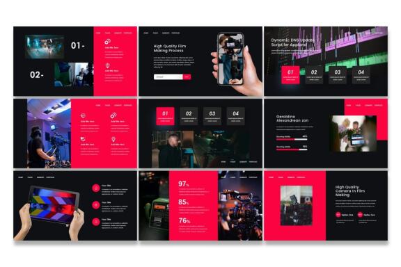 Cinematic - Google Slides Template