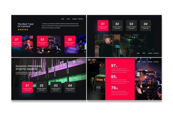 Cinematic - Google Slides Template