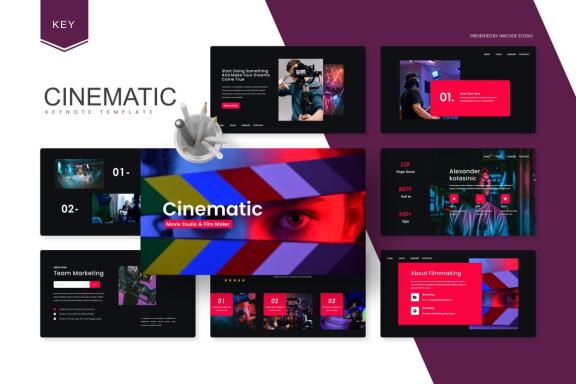 Cinematic - Keynote Template