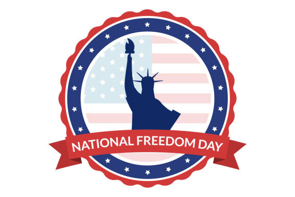 10 National Freedom Day Illustration