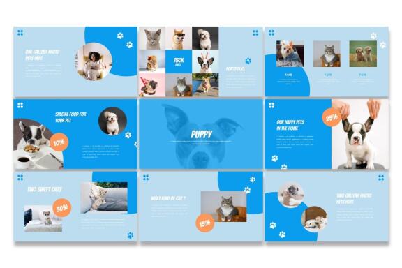 Puppy - Powerpoint Template