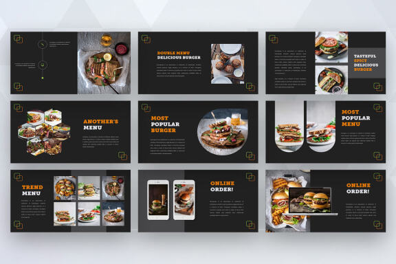Burgerking - Keynote Template