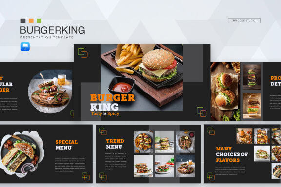 Burgerking - Keynote Template