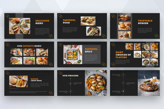 Burgerking - Keynote Template
