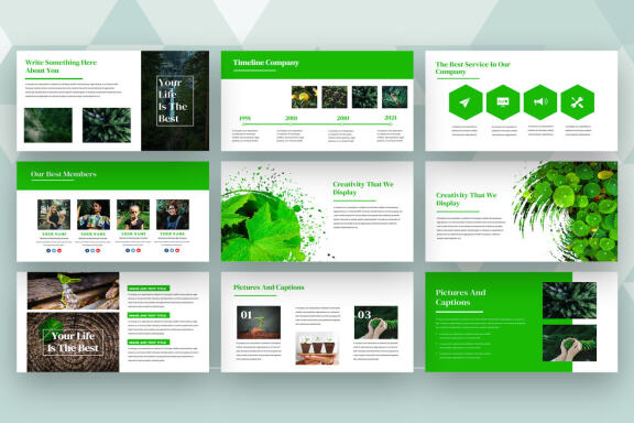 Natural - Keynote Template