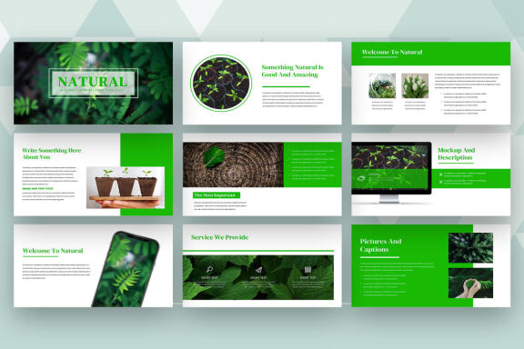 Natural - Keynote Template
