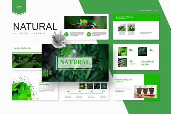 Natural - Keynote Template