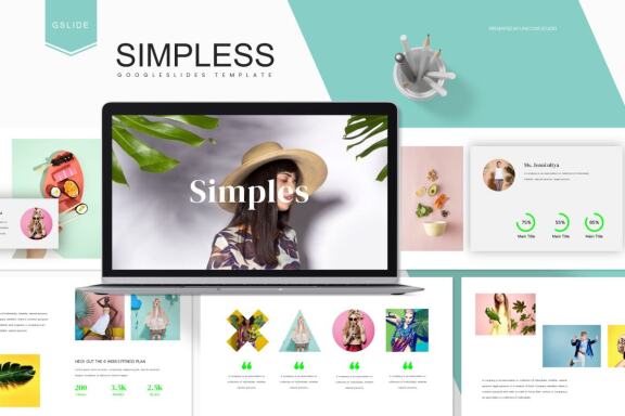Simpless - Google Slides Template