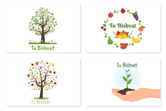 11 Happy Tu BiShvat Illustration