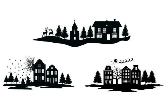 Christmas House svg