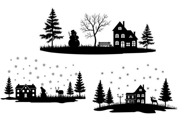 Christmas big village bundle