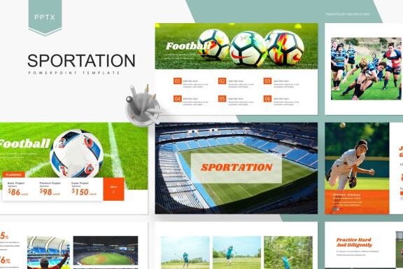 Sportation - Powerpoint Template