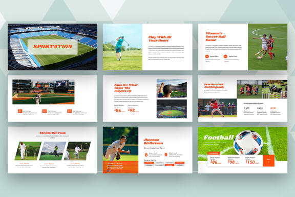 Sportation - Powerpoint Template