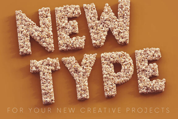 Popcorn - 3D Lettering