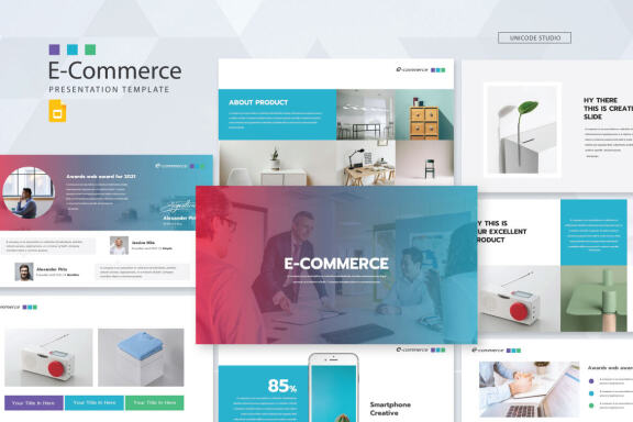 E-Commerce - Google Slides Template