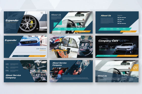 Expender - Keynote Template