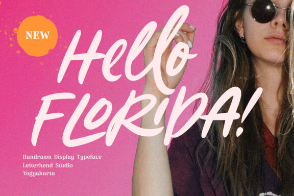 Hello Florida - Handrawn Font