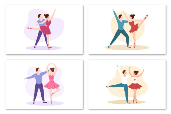 15 Ballet or Ballerina Illustration