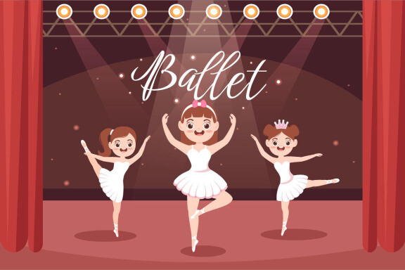 15 Ballet or Ballerina Illustration