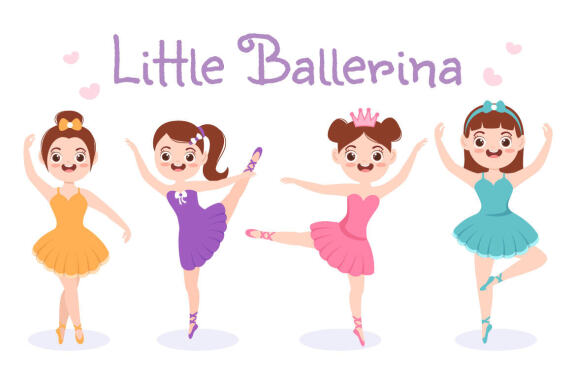 15 Ballet or Ballerina Illustration