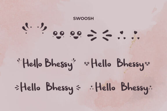 Hello Bhessy Font