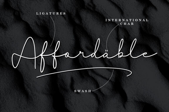 FRANKLIN BENJAMIN | LUXURY SCRIPT FONT