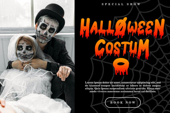 HORROR SPRAY | SCARY DISPLAY FONT