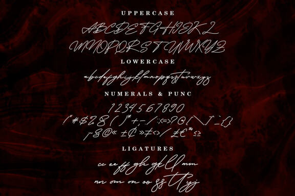 MOONALISSA | LUXURY SIGNATURE FONT