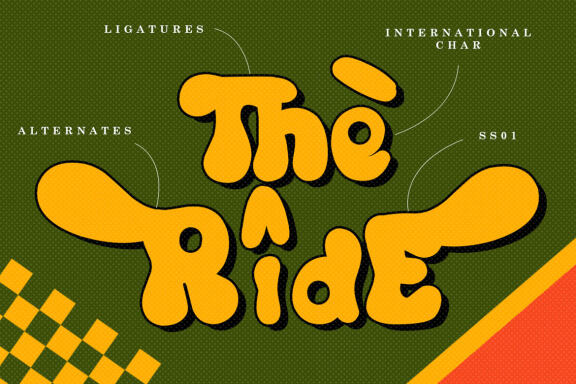 PIMP MY RIDE | BALLOON DISPLAY FONT