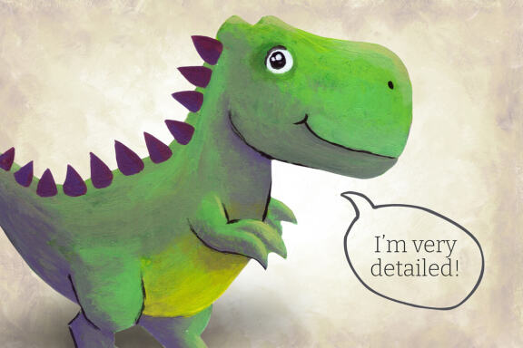 HandPainted Dinosaur Set
